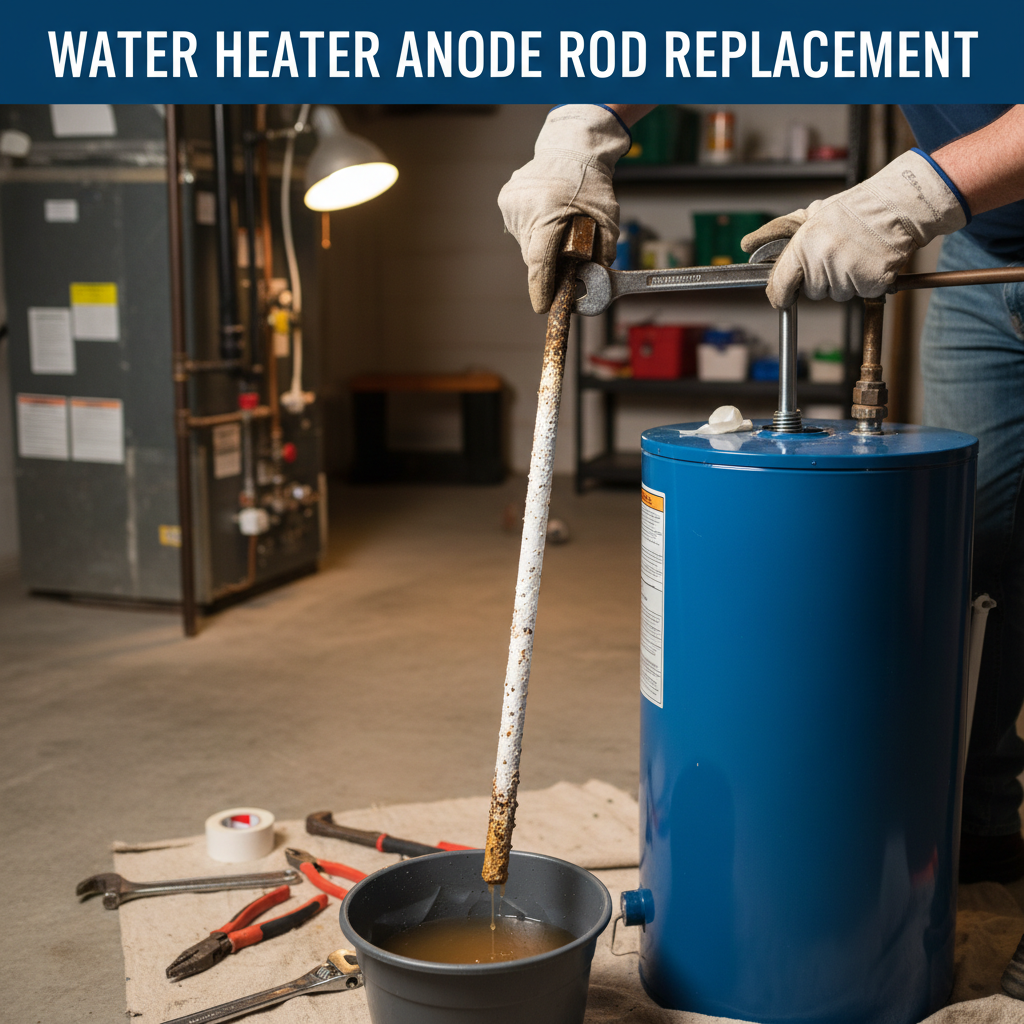 water heater anode rod replacement water heater anode rod replacement