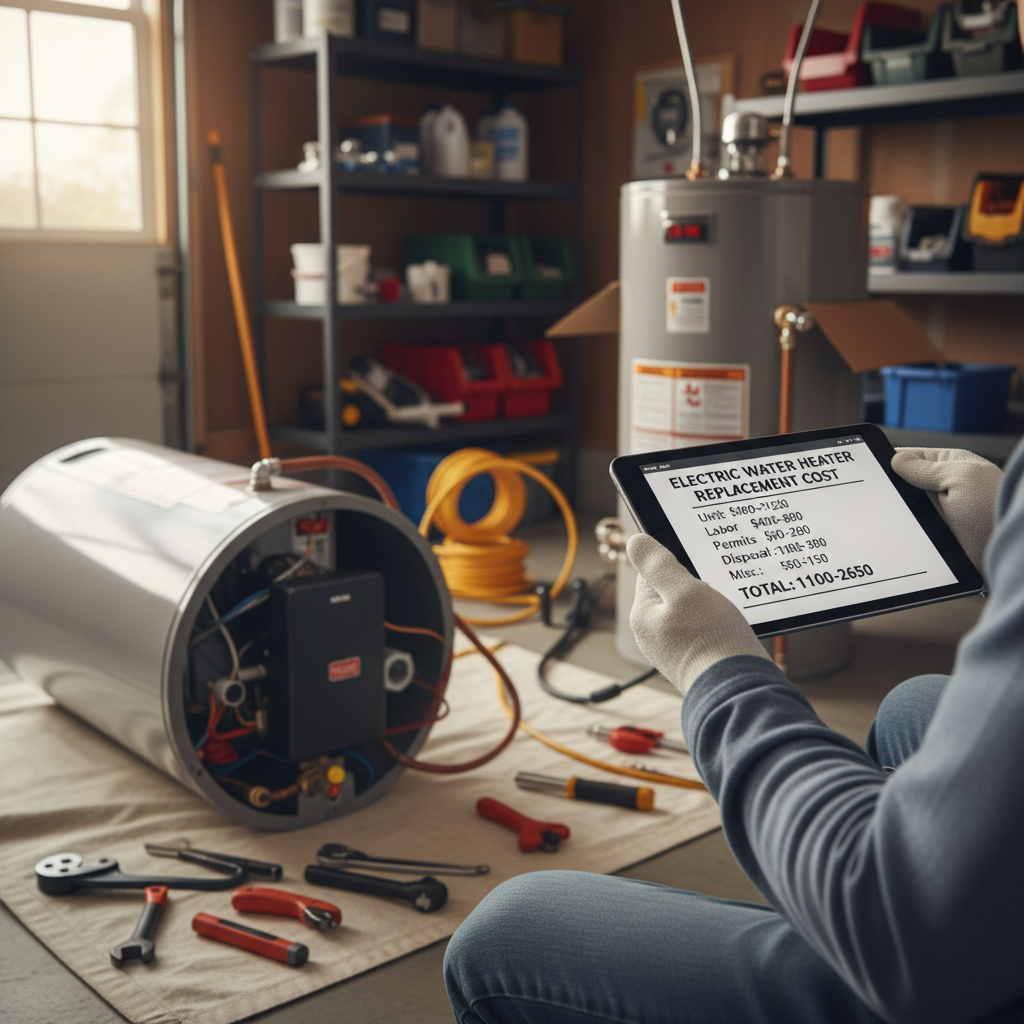 electric water heater replacement cost electric water heater replacement cost