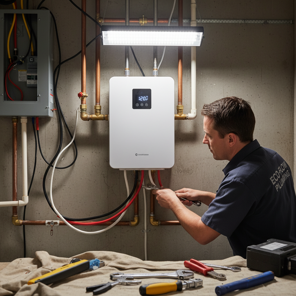 electric tankless water heater installation electric tankless water heater installation