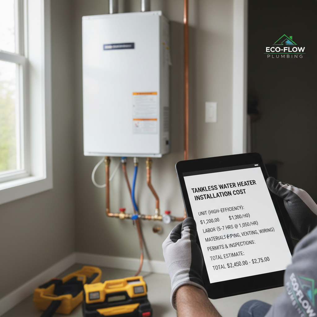 tankless water heater installation cost tankless water heater installation cost