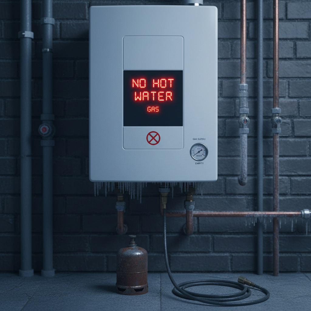 no hot water gas no hot water gas