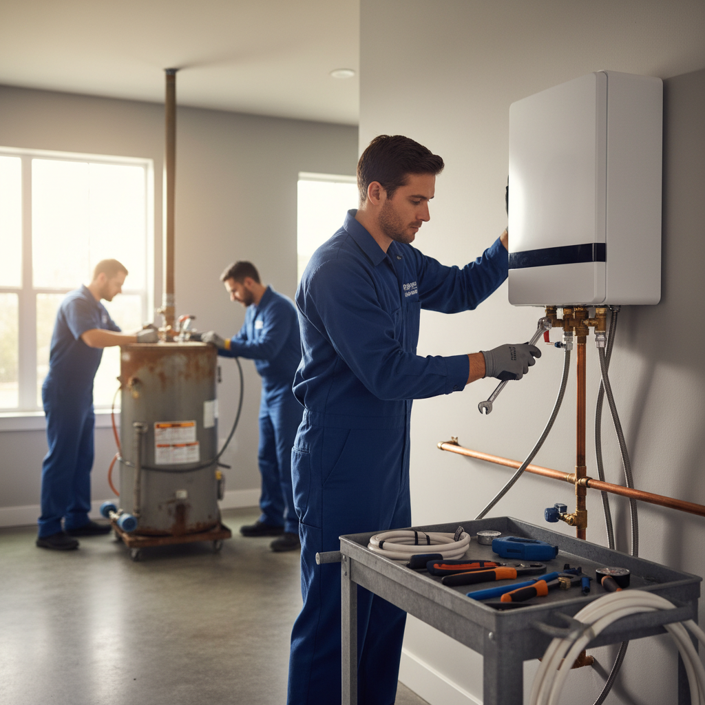 Same-Day Water Heater Replacement Installation water heater replacement