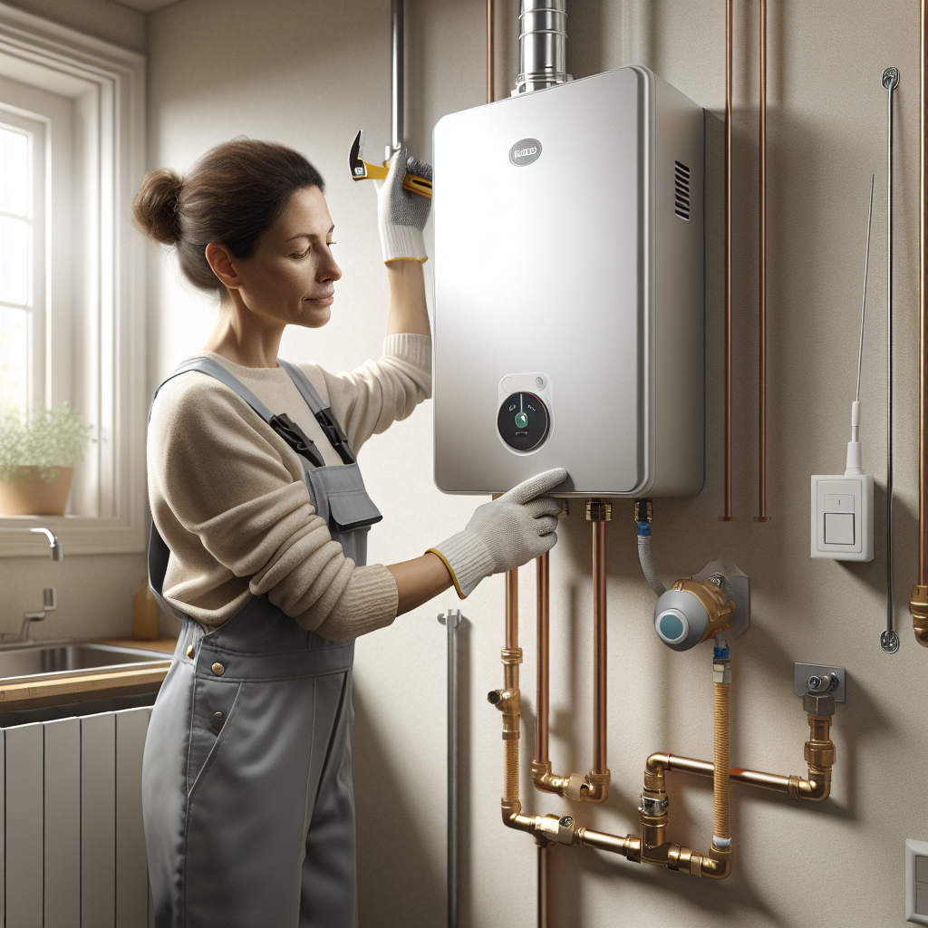 placeholder-2 water heater service badge with a five-star rating