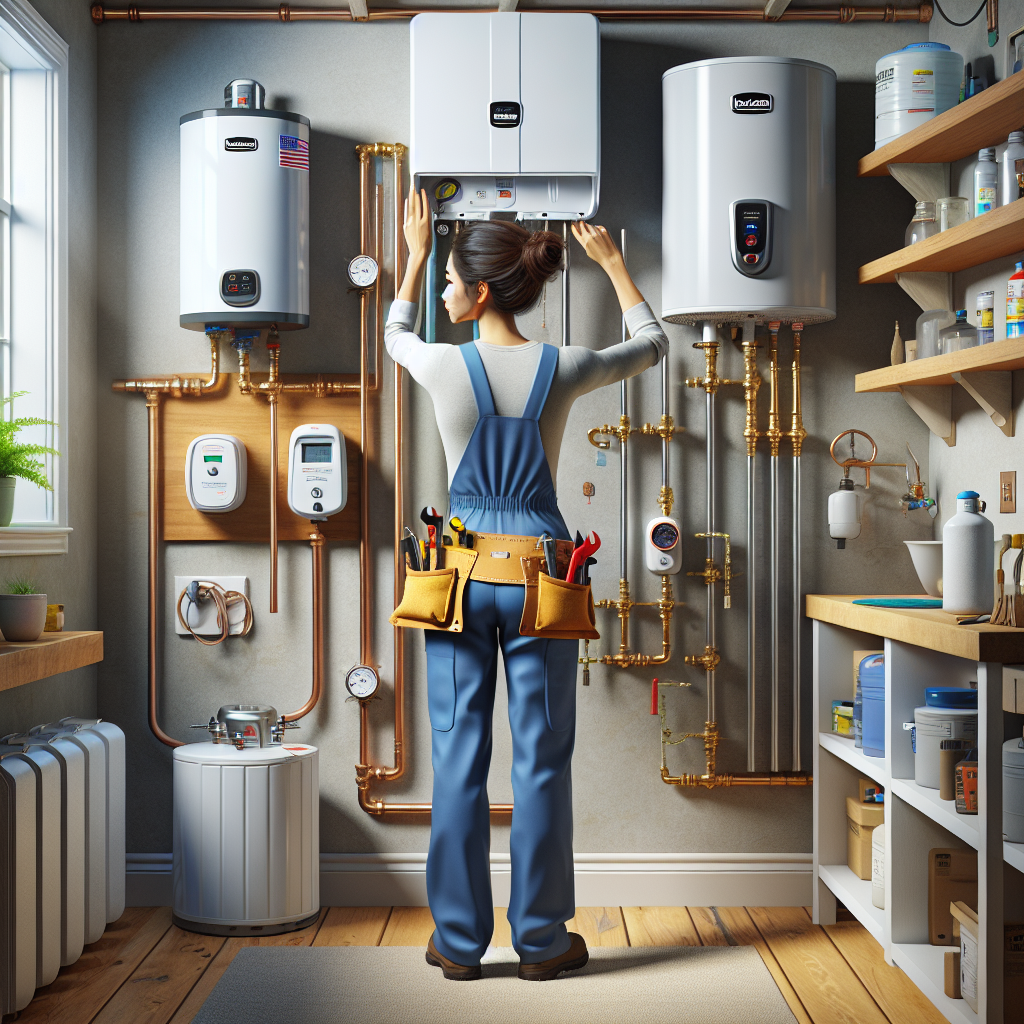 placeholder-3 professional technician repairing a tankless water heater