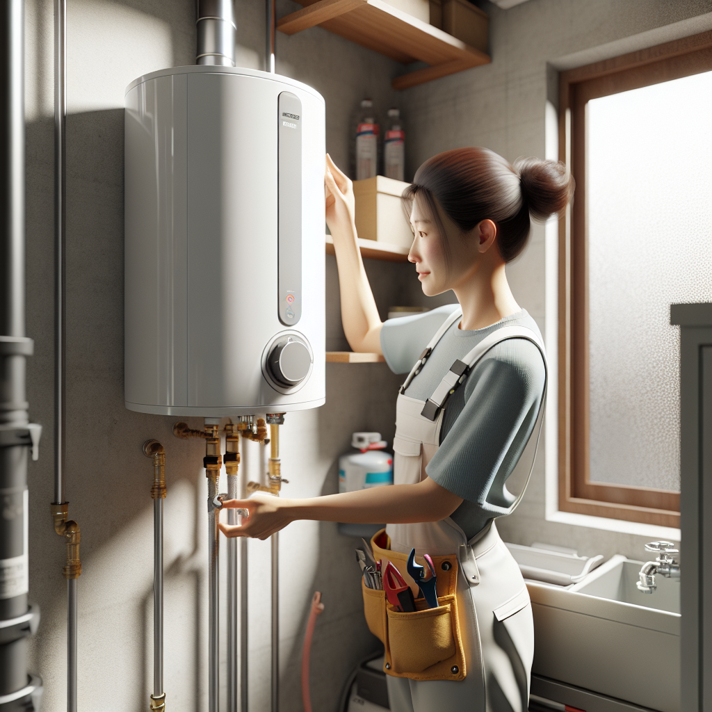 placeholder-2 water heater service badge with a five-star rating