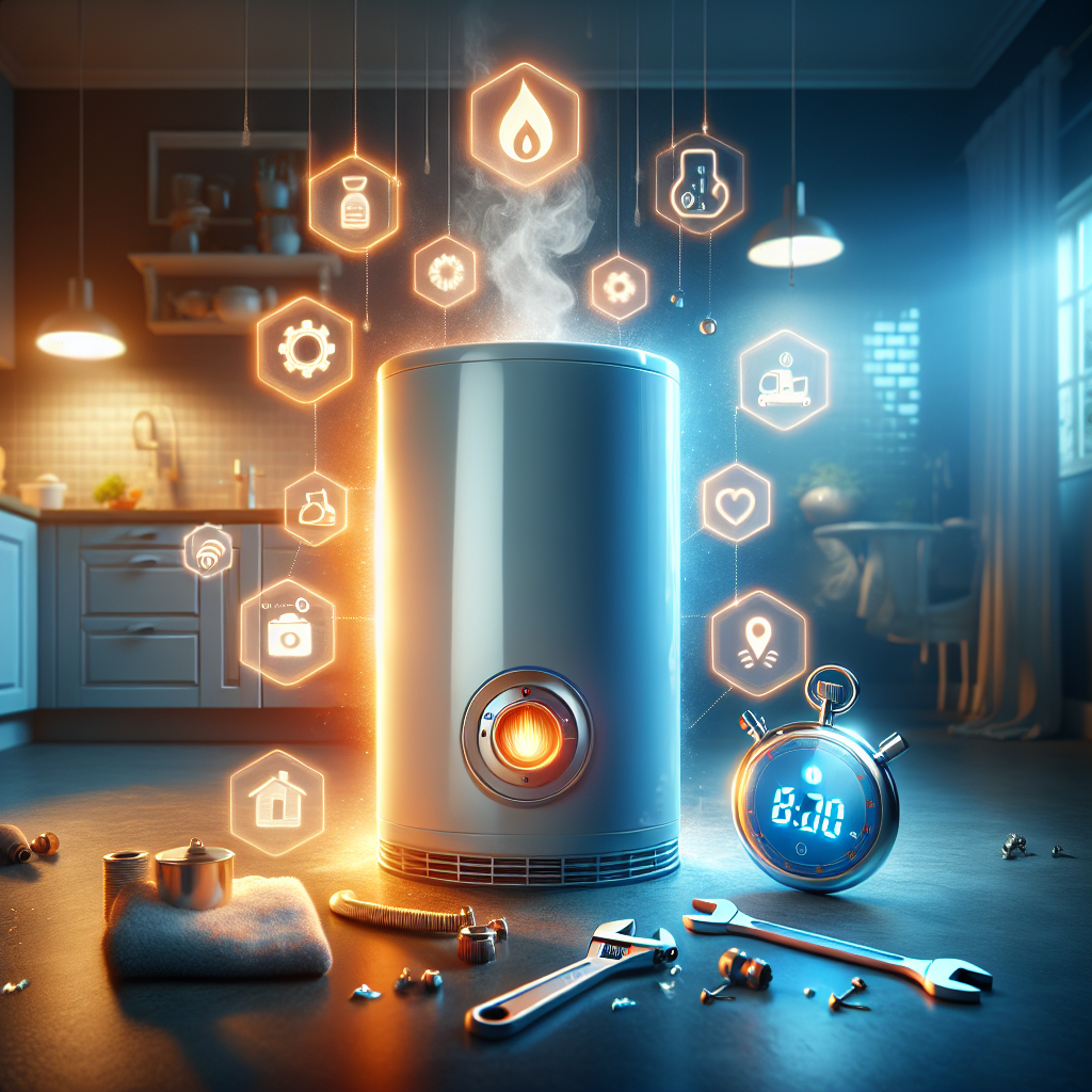 Professional cover image symbolizing quick plumbing services for water heater repair