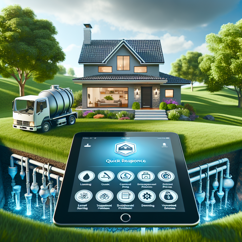 Reliable septic tank pumping services with fast, licensed professional connection and home care.